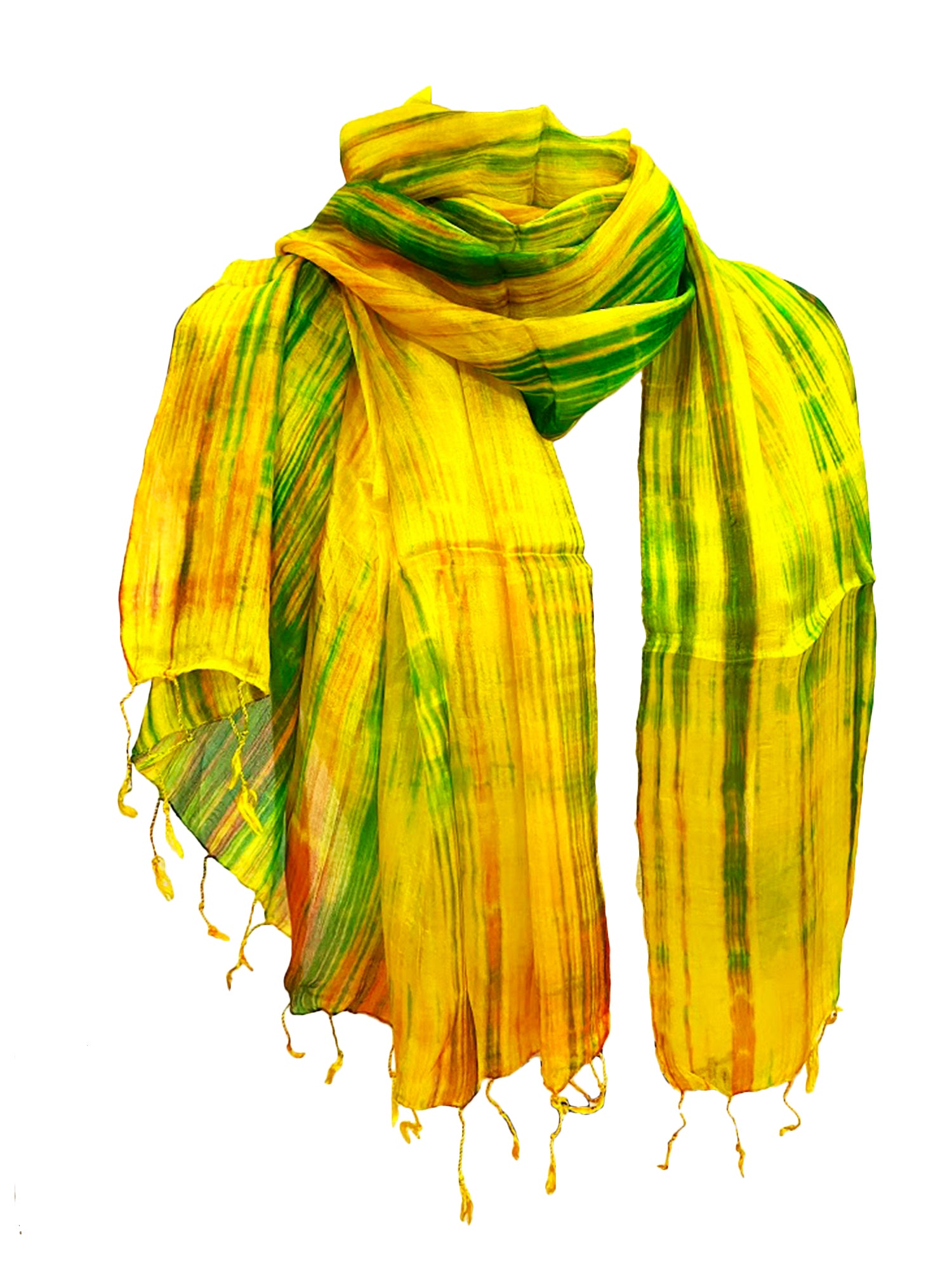 小物 yoli silk skarf SILK SCARF YELOW – Villagesilk