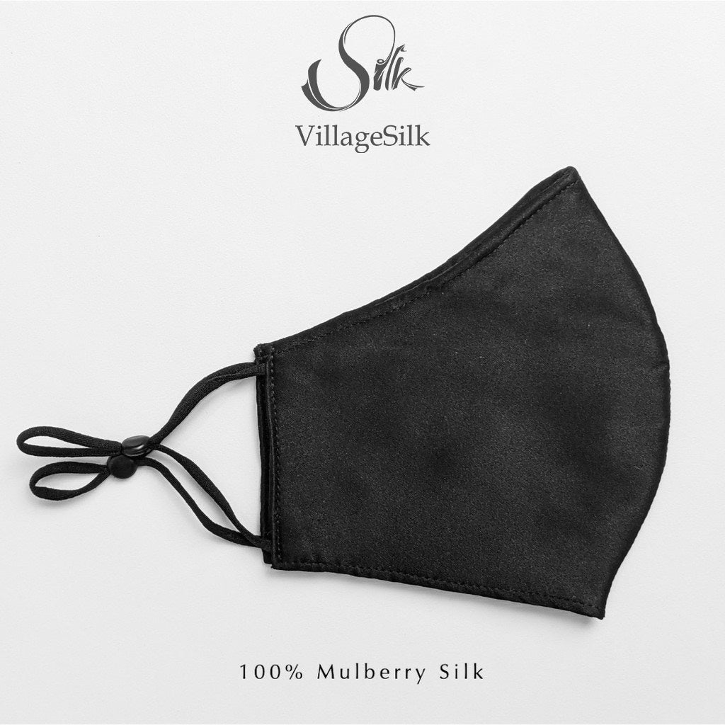 SILK FACE MASK - PURE MULBERRY SILK